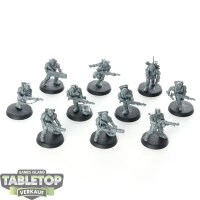 Astra Militarum - 10 Cadian Shock Troops - unbemalt