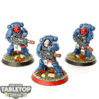 Space Marines - 3 Primaris Eradicators - bemalt