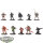 Tau Empire - 10 Fire Warriors Strike Team - teilweise bemalt