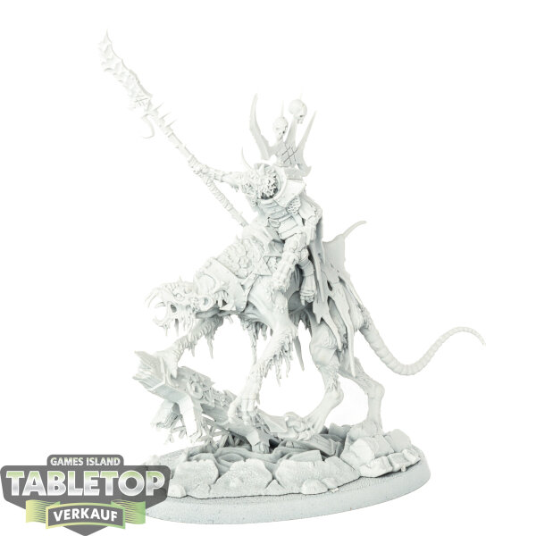 Skaven - Clawlord on Gnaw-beast - grundiert