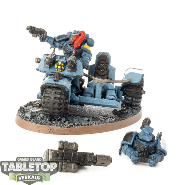 Space Wolves - Attack Bike - teilweise bemalt