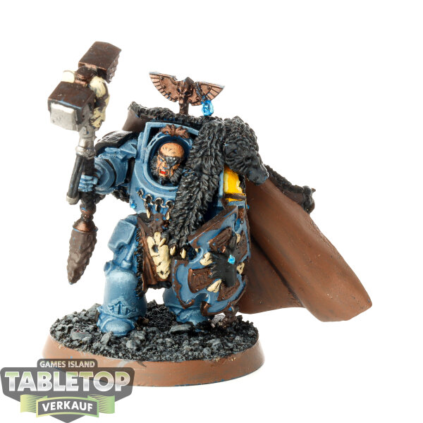 Space Wolves - Captain in Terminator Armour - teilweise bemalt