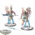 Ossiarch Bonereapers - 2 Morghast Archai - bemalt