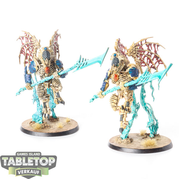 Ossiarch Bonereapers - 2 Morghast Archai - bemalt