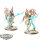 Ossiarch Bonereapers - 2 Morghast Archai - bemalt