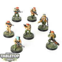 Rebellen - 7 Rebellentruppen - bemalt