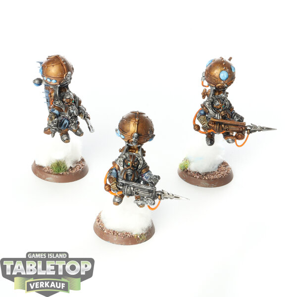 Kharadron Overlords - 3 Endrinriggers - bemalt