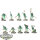 Nighthaunt - 10 x Chainrasp Hordes - bemalt