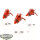 Aeldari - 3 Windriders - teilweise bemalt