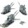 Dark Angels - 3x Ravenwing Bike Squadron - unbemalt