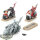 Dark Angels - 3x Ravenwing Black Knights - teilweise bemalt