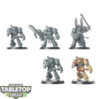 Dark Angels - 5x Deathwing Terminators - teilweise bemalt