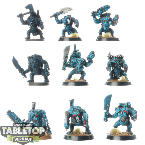 Orks - 9x Boyz Klassisch - teilweise bemalt