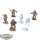 Rebellen - 6x Wookie Warriors - teilweise bemalt