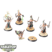Drukhari - 5 Wracks classic - bemalt