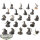 HdR Figuren - Gut - 23 Warriors of Minas Tirith™ - teilweise bemalt