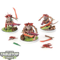 Tyraniden - 3 Tyranid Warriors - bemalt