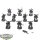 Chaos Space Marines - 10 Chaos Space Marines - grundiert