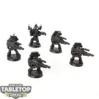 Chaos Space Marines - 5x Chaos Space Marines Havocs...