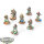 Rebellen - 7x Rebel Troopers - teilweise bemalt