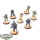 Rebellen - 7x Rebel Troopers - teilweise bemalt