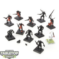 Maggotkin of Nurgle - 11 Plaguebearers - teilweise bemalt