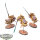 Adeptus Custodes - 3 Vertus Praetors - bemalt
