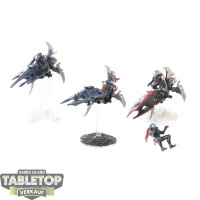 Drukhari - 3 Reavers - teilweise bemalt