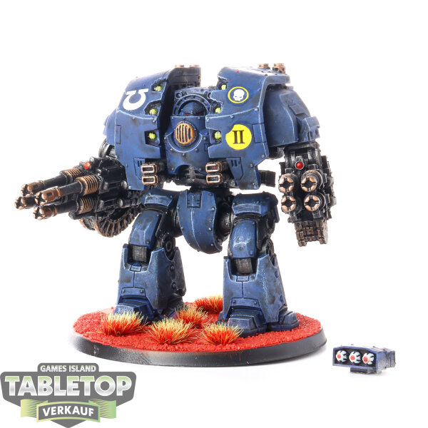 Horus Heresy - Ultramarines - Legion Leviathan Siege Dreadnought classic - bemalt