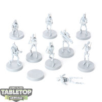 Separatisten Allianz - 9 B1 Battle Droids - unbemalt