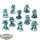 Space Marines - 10 Intercessors - teilweise bemalt