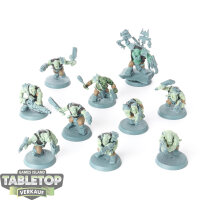Orks - 10 Boyz - teilweise bemalt