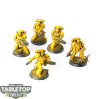 Space Marines - 5 Infernus Squad - teilweise bemalt