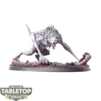 Flesh-eater Courts - Varghulf Courtier - teilweise bemalt