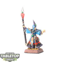 Dark Elves - Dark Elf Sorceror - bemalt