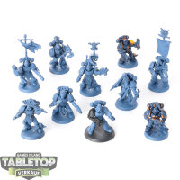 Space Wolves - 10 Grey Hunters classic - teilweise bemalt