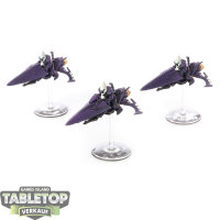 Aeldari - 3 Windriders - bemalt