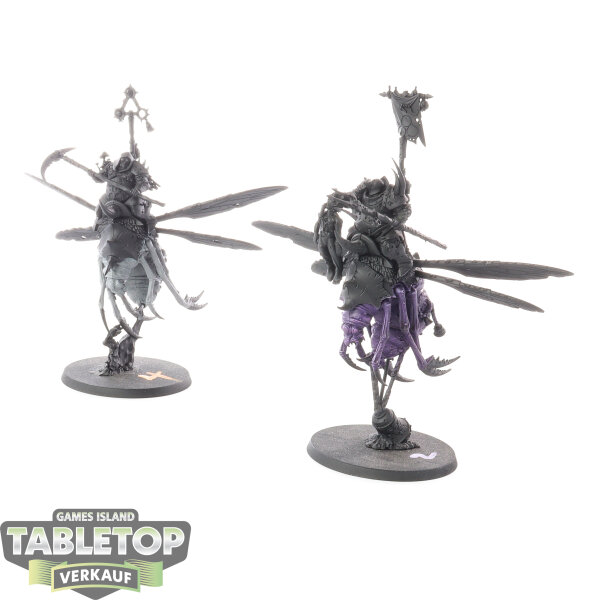 Maggotkin of Nurgle - 2 Lord of Afflictions - teilweise bemalt