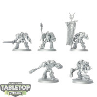 Grey Knights - 5 x Grey Knights Paladins - grundiert