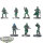 Rebellen - 7x Rebel Troopers Unit Expansion - teilweise bemalt