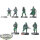 Rebellen - 7x Rebel Troopers Unit Expansion - teilweise bemalt