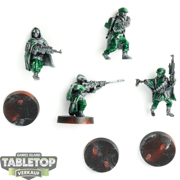 Rebellen - 4x Rebel Commandos Unit Expansion - teilweise bemalt