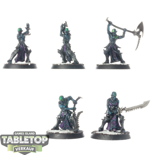 Idoneth Deepkin - 5x Namarti Thralls - bemalt
