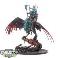 Orruk Warclans - Killaboss on Corpse-rippa Vulcha - bemalt
