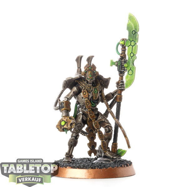 Necrons - Overlord with Tachyon Arrow - bemalt