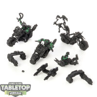 Orks - 3x Warbiker Mob - teilweise bemalt