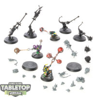 Gloomspite Gitz - 8x Loonsmasha Fanatics - teilweise bemalt