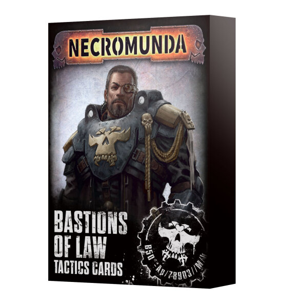 Necromunda - Bastions of Law Tactics Cards (Englisch)