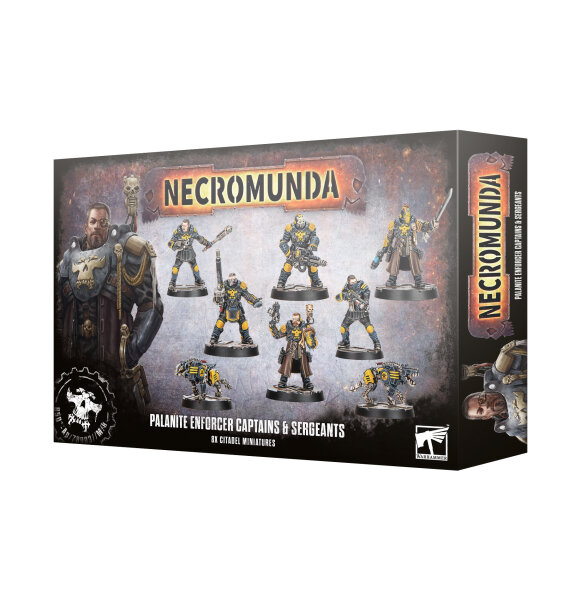 Necromunda - Palanite Enforcer Captains & Sergeants
