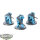 Space Marines - 3 Eliminators - teilweise bemalt